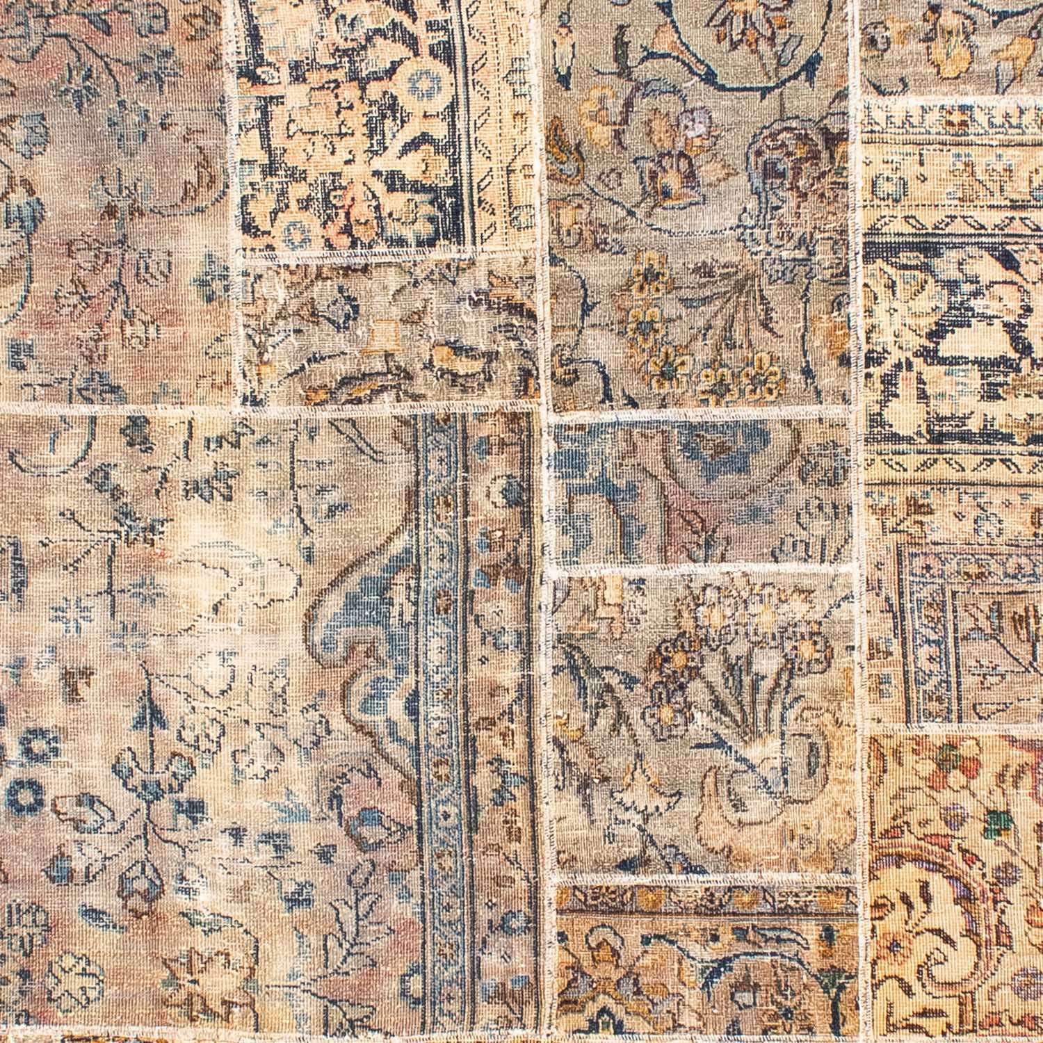 Patchworkový koberec - 303 x 240 cm - vícebarevné