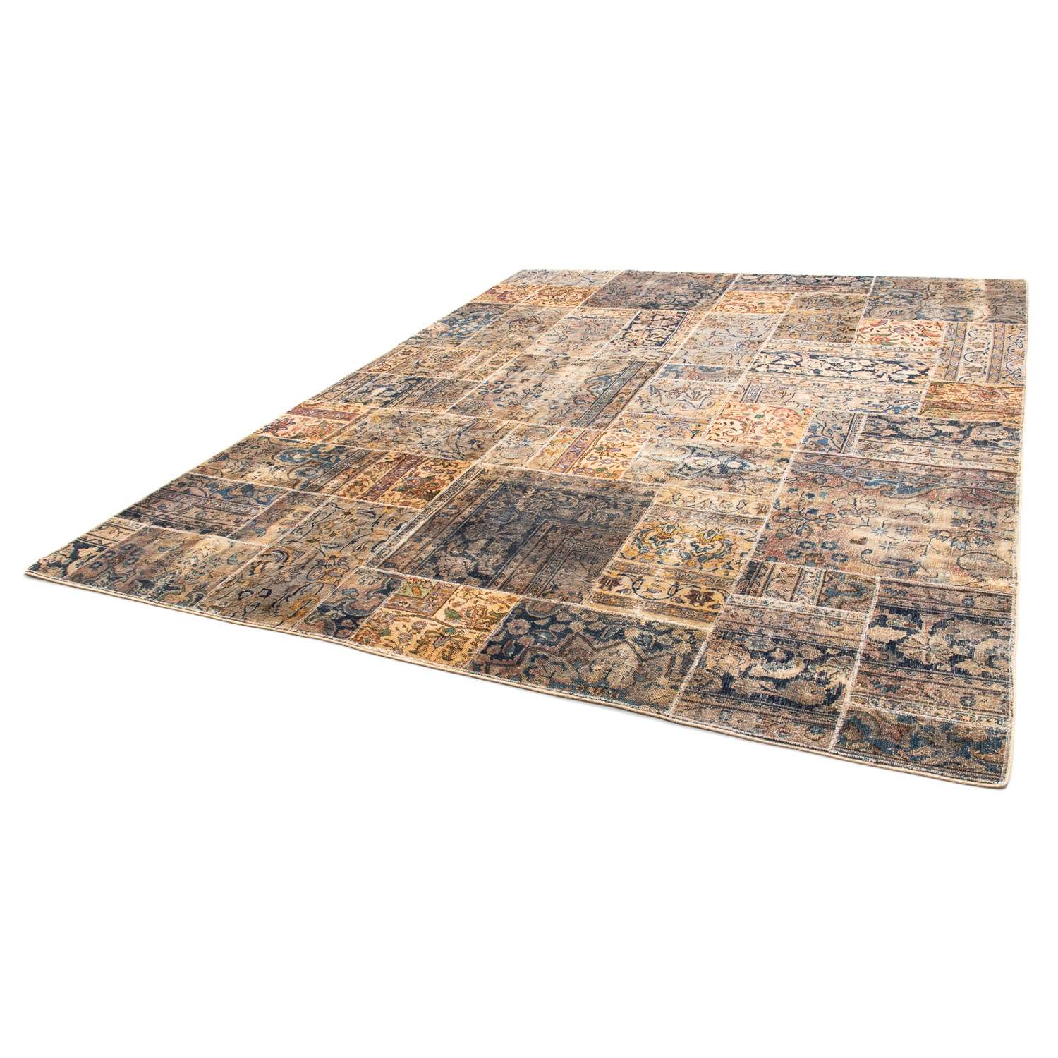 Patchwork tapijt - 303 x 240 cm - veelkleurig
