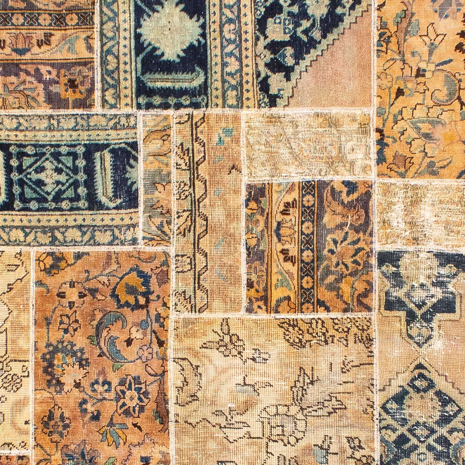 Patchworkový koberec - 301 x 240 cm - vícebarevné