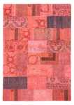 Alfombra de patchwork - 237 x 166 cm - multicolor