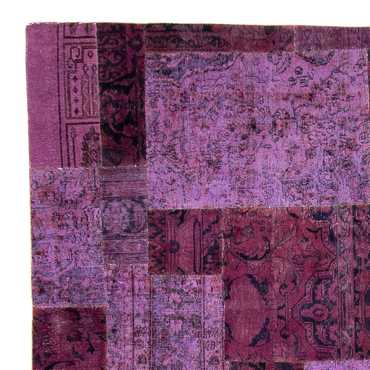 Patchwork tapijt - 356 x 260 cm - veelkleurig