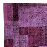 Patchwork Rug - 356 x 260 cm - multicolored