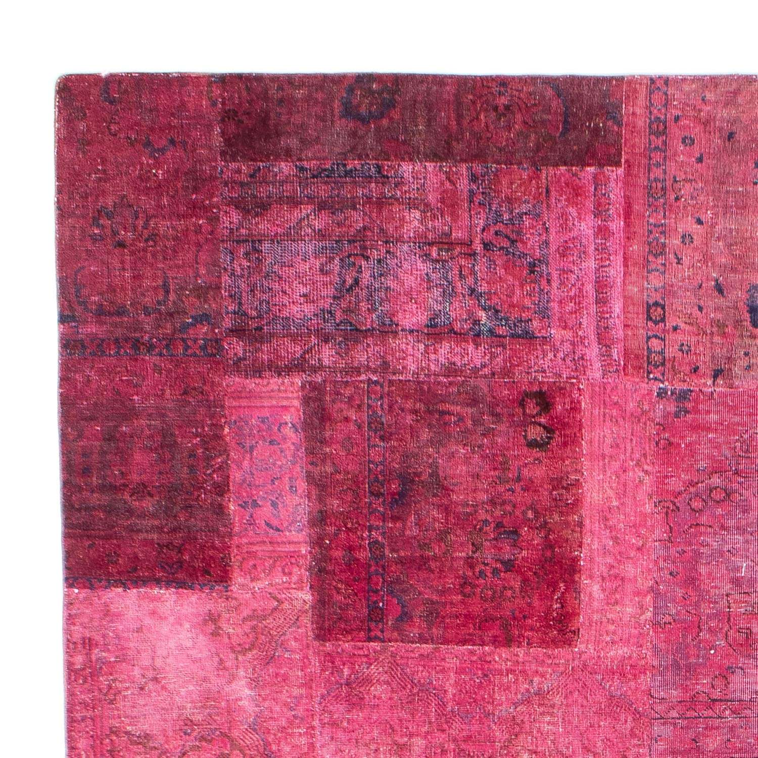 Alfombra de patchwork - 291 x 232 cm - multicolor