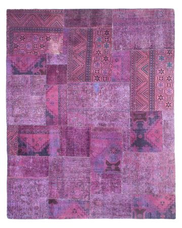 Alfombra de patchwork - 307 x 240 cm - multicolor