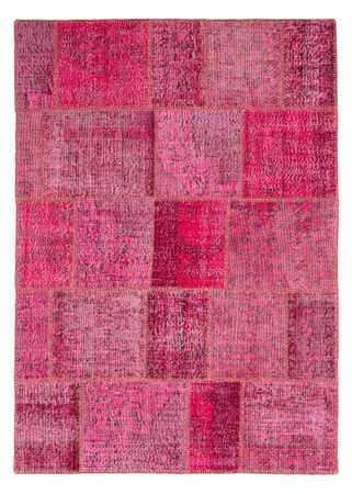 Patchwork Rug - 240 x 170 cm - multicolored