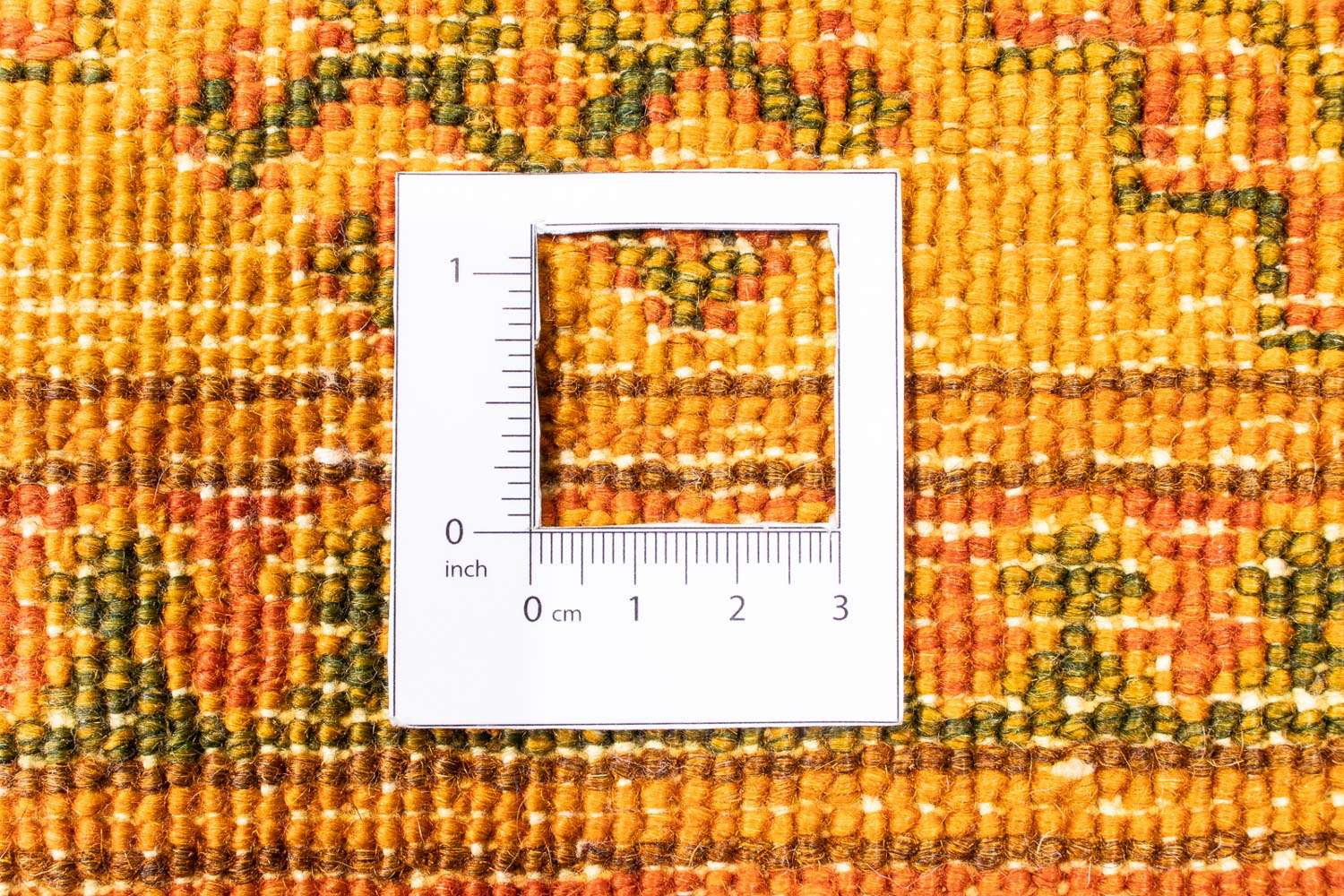Dywan patchworkowy - 295 x 239 cm - brązowy