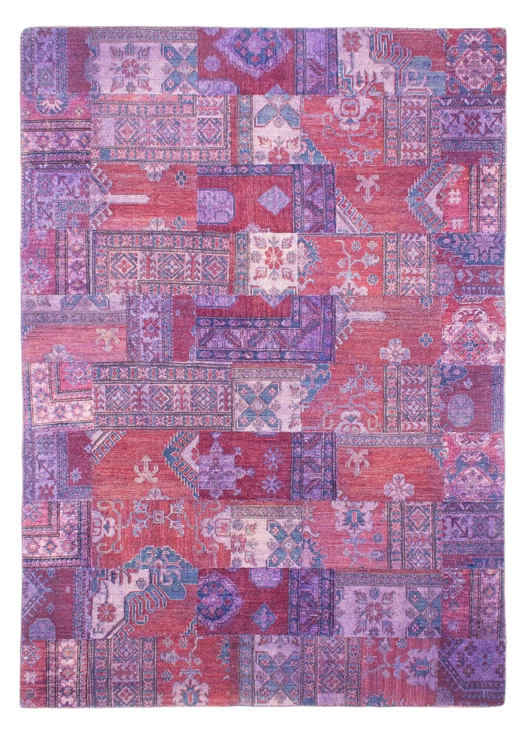 Tapis patchwork - 291 x 210 cm - multicolore