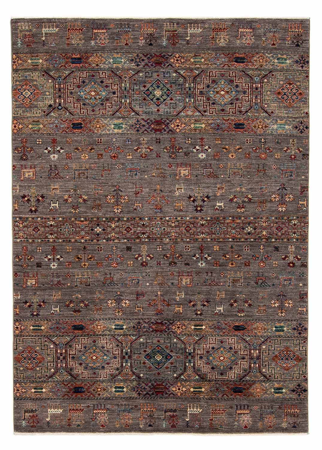 Alfombra Ziegler - 230 x 168 cm - marrón oscuro