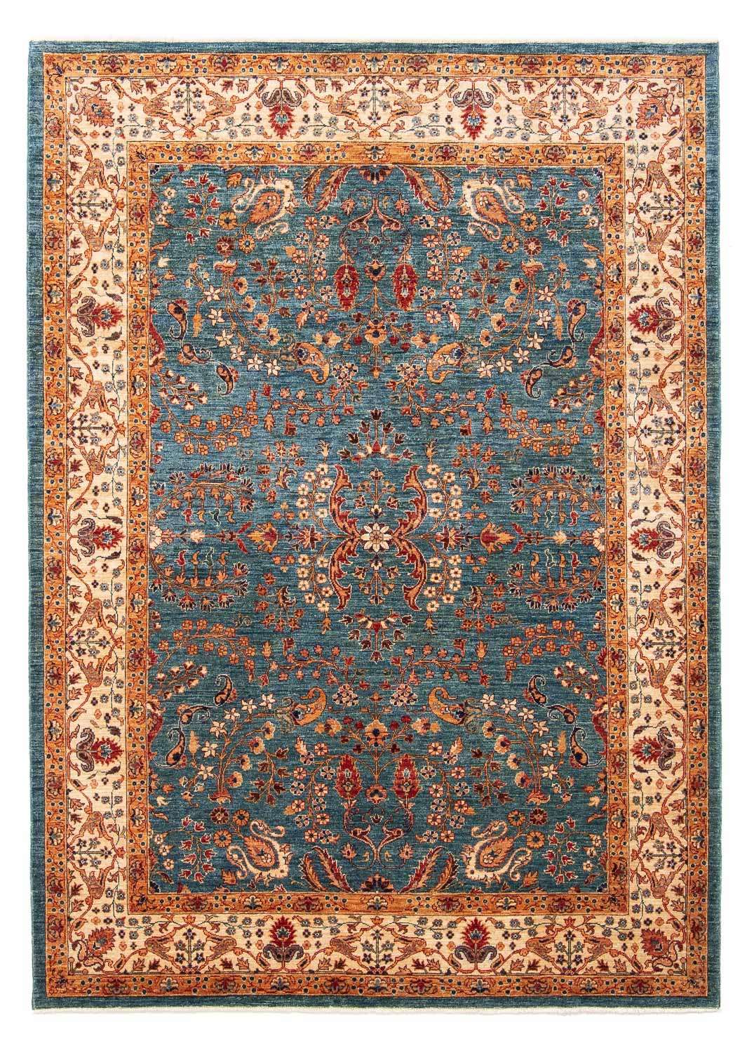 Ziegler tapijt - 238 x 173 cm - donkerblauw