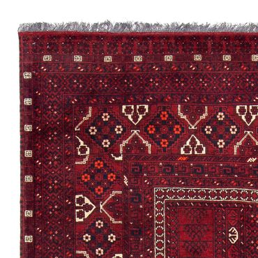 Tapis Turkaman - 240 x 160 cm - rouge foncé