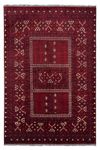 Tapis Turkaman - 240 x 160 cm - rouge foncé