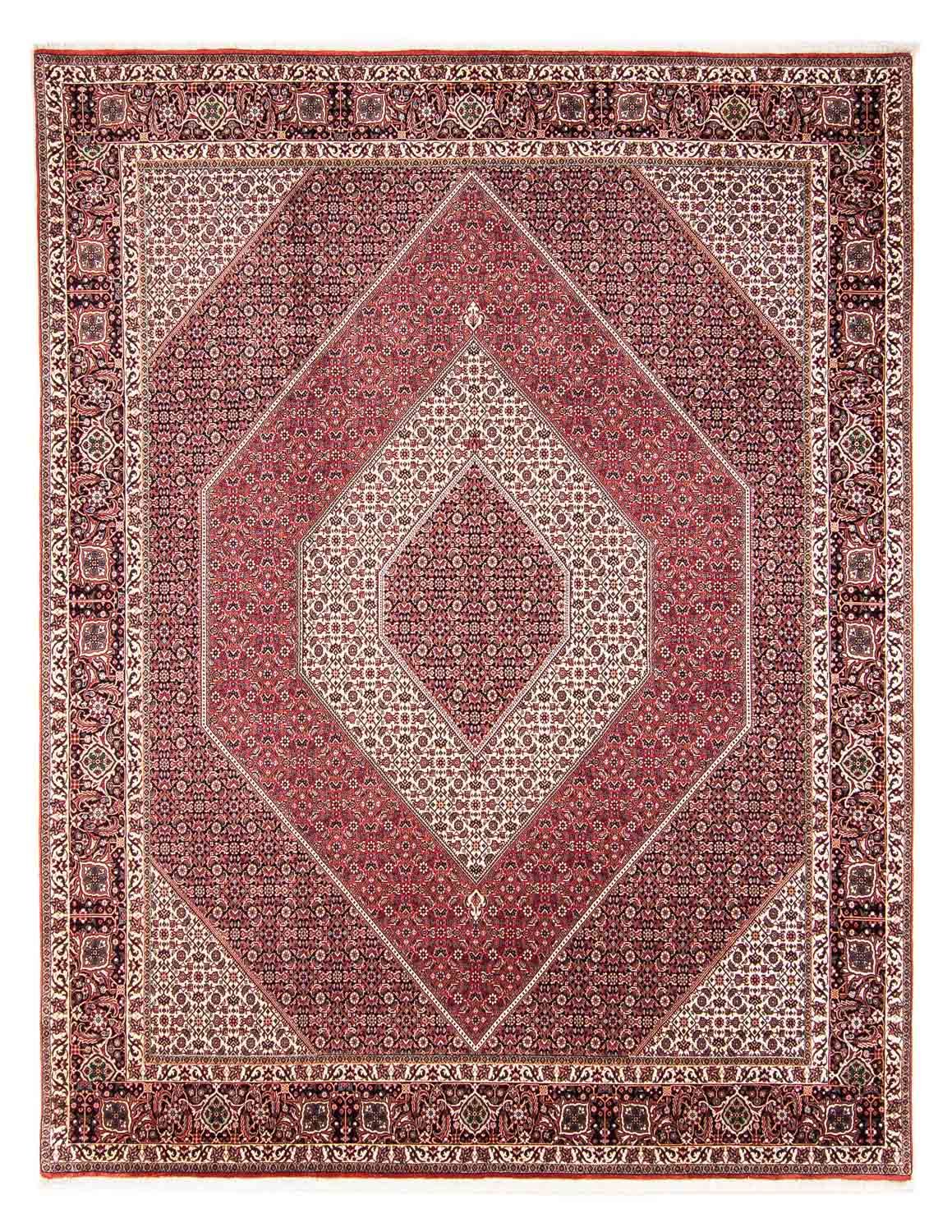 Perzisch tapijt - Bijar - 312 x 248 cm - licht rood