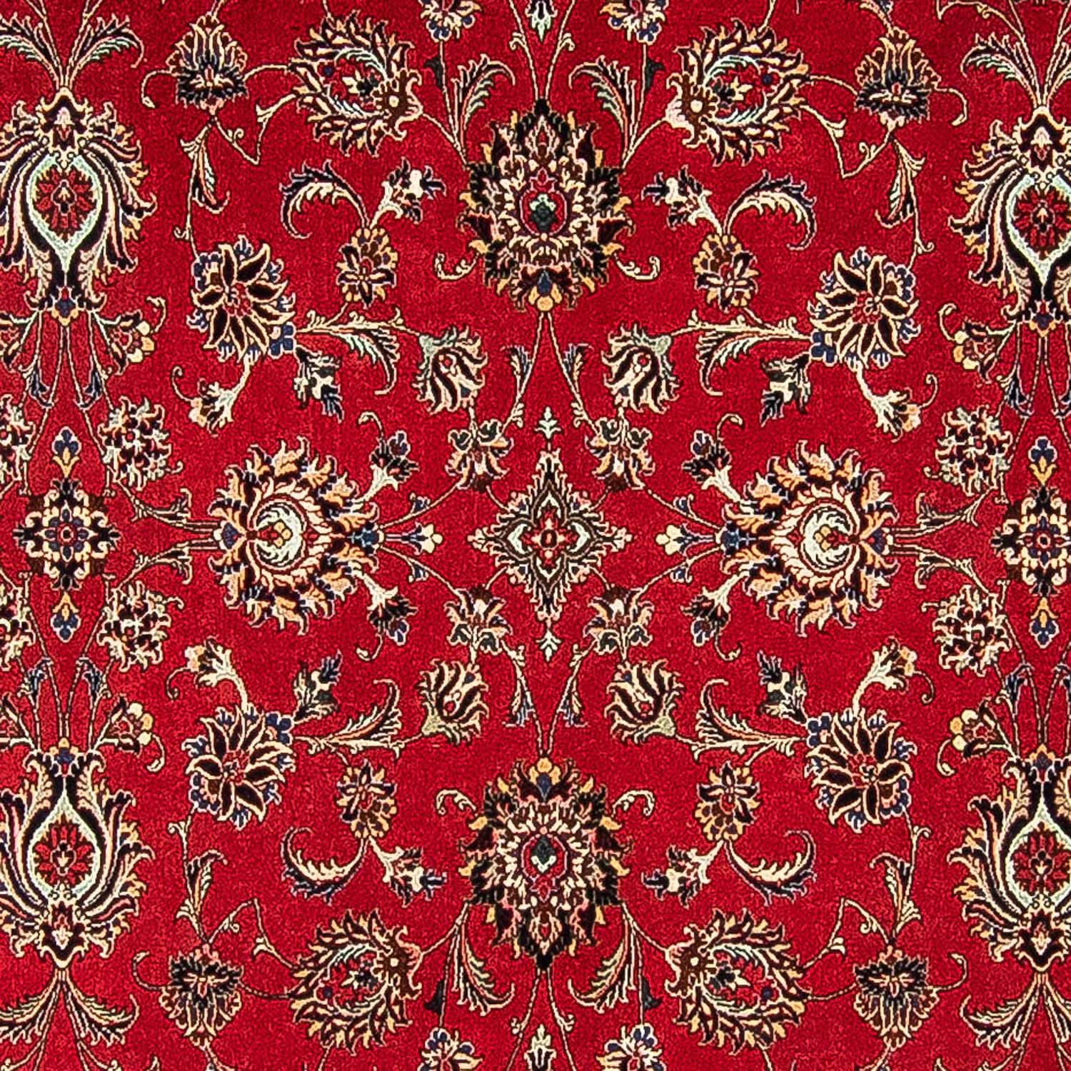 Alfombra persa - Bidjar - 284 x 241 cm - rojo oscuro