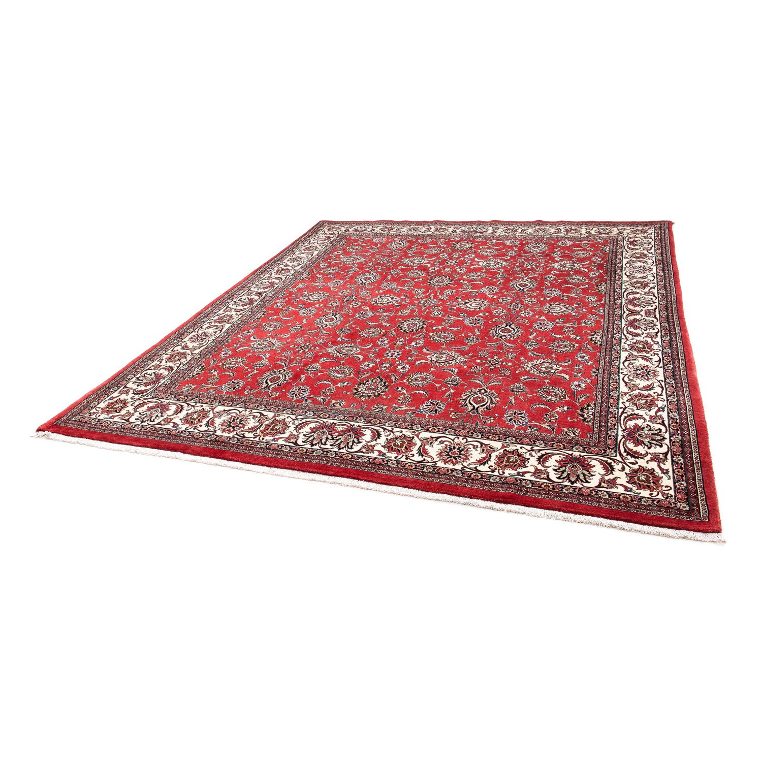 Tapis persan - Bidjar - 284 x 241 cm - rouge foncé