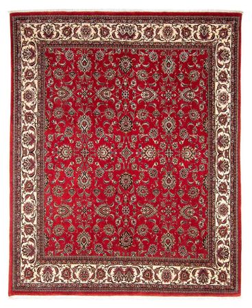 Alfombra persa - Bidjar - 284 x 241 cm - rojo oscuro