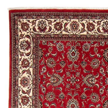 Tapis persan - Bidjar - 284 x 241 cm - rouge foncé