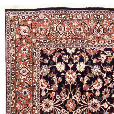 Tapis persan - Bidjar - 245 x 151 cm - bleu foncé