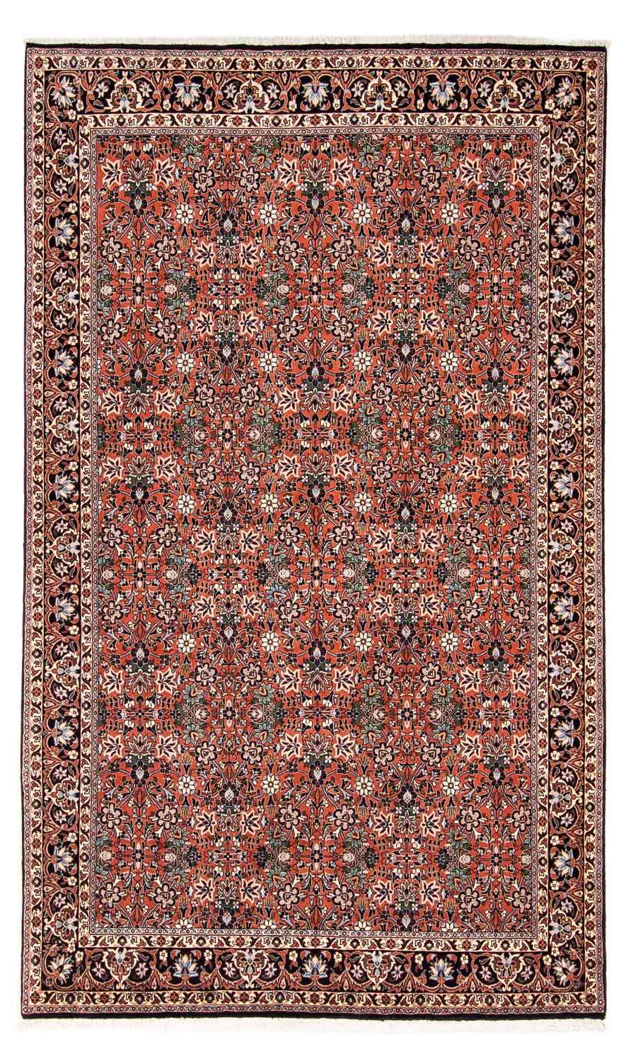Persisk teppe - Bijar - 240 x 150 cm - lys rød