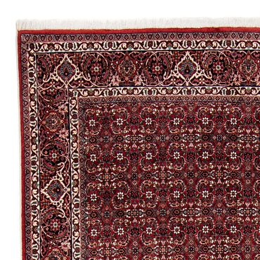 Alfombra persa - Bidjar - 240 x 168 cm - rojo oscuro