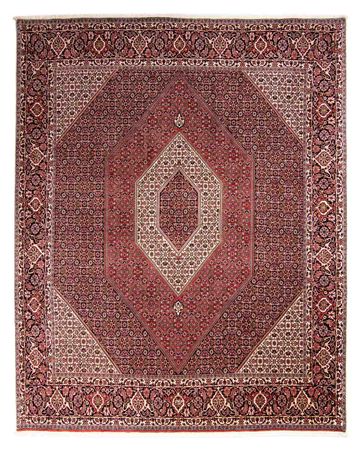 Tapis persan - Bidjar - 300 x 252 cm - rouge clair