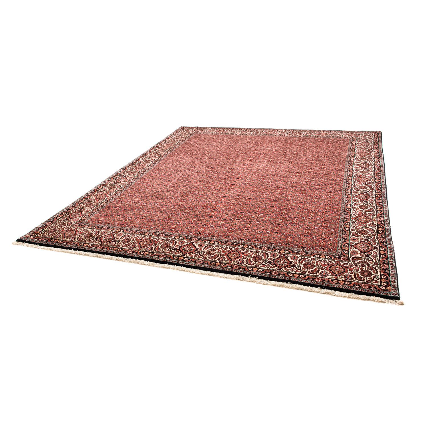 Tappeto Persero - Bidjar - 296 x 250 cm - rosso scuro