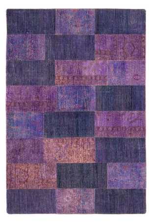 Alfombra de patchwork - 237 x 165 cm - multicolor