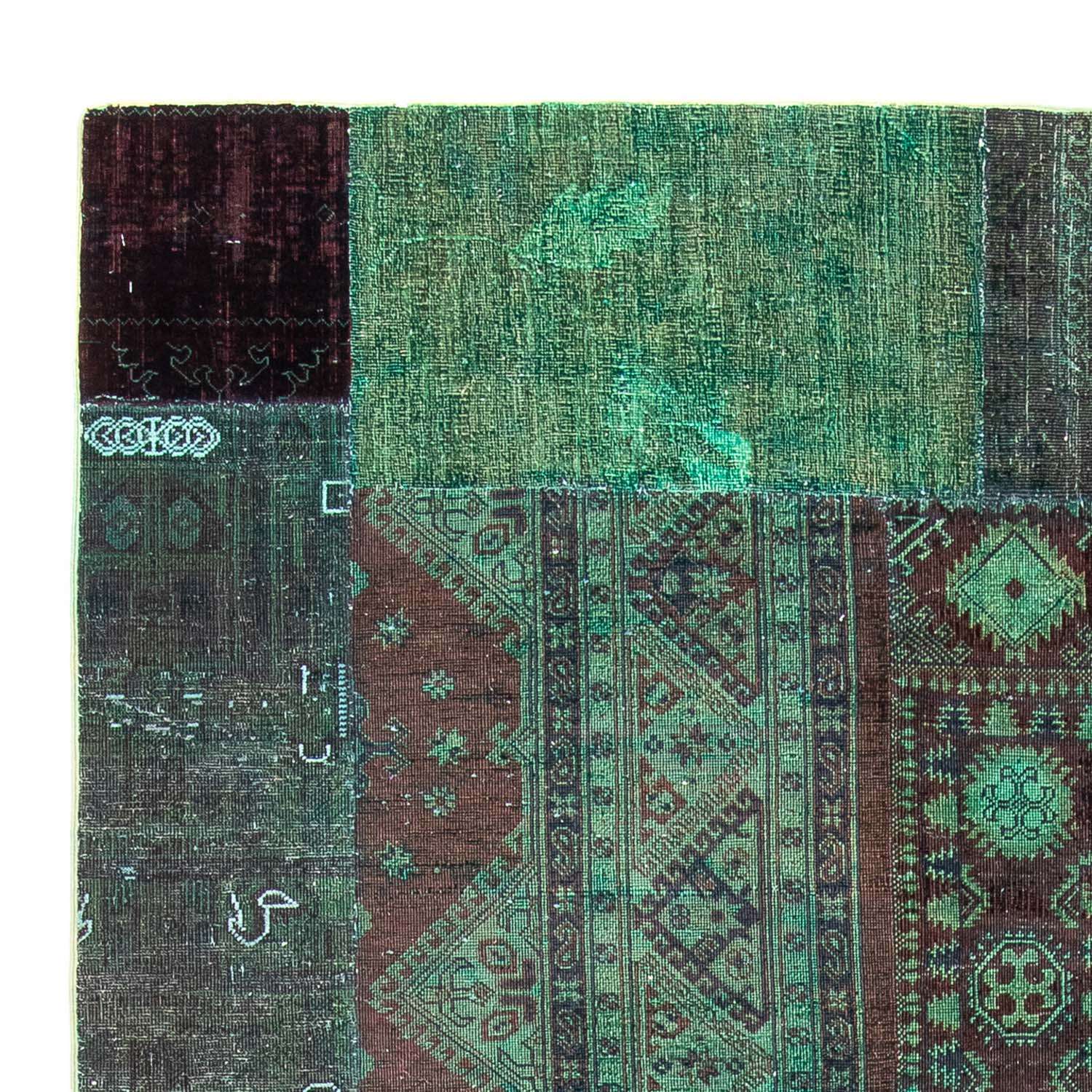 Alfombra de patchwork - 270 x 175 cm - multicolor