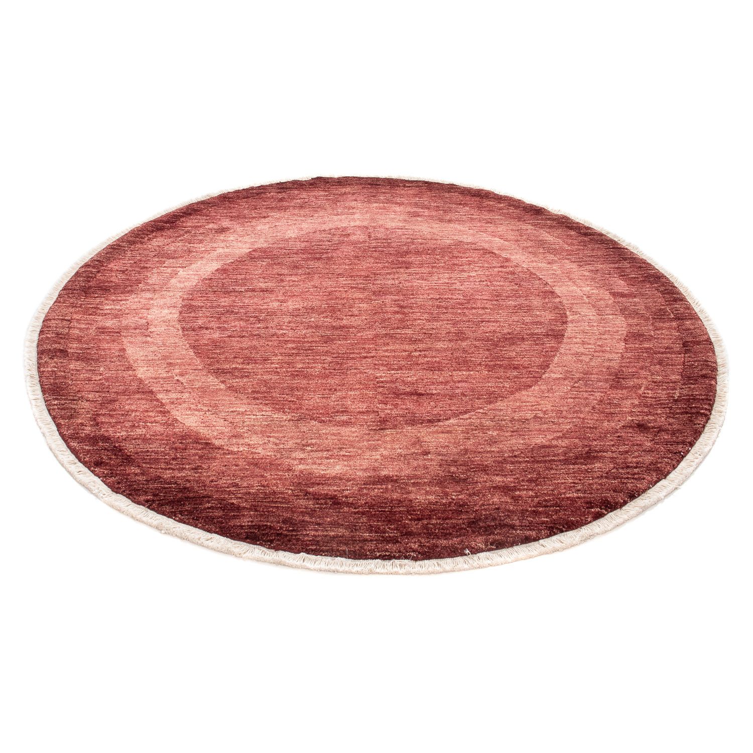 Ziegler tapijt - Modern rond  - 157 x 157 cm - donkerrood