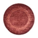 Tapis Ziegler - Moderne ronde  - 157 x 157 cm - rouge foncé