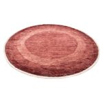 Tapis Ziegler - Moderne ronde  - 157 x 157 cm - rouge foncé