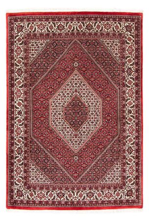 Tapis persan - Bidjar - 240 x 168 cm - rouge foncé