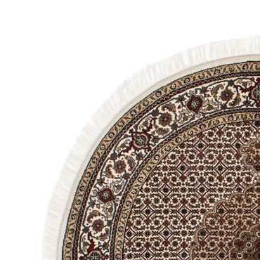 Persisk teppe - Tabriz rundt  - 148 x 147 cm - flerfarget