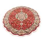 Persisk teppe - Tabriz - Royal oval  - 195 x 130 cm - rød