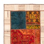 Patchwork Rug - 221 x 161 cm - multicolored