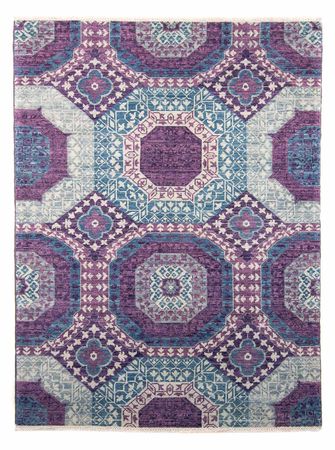 Tapis design - 210 x 156 cm - multicolore