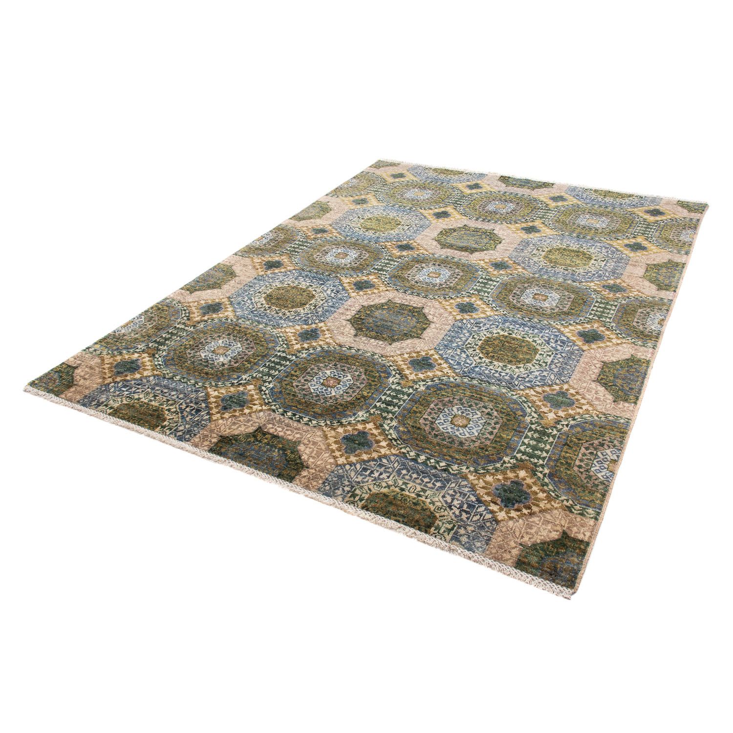 Tapis design - 239 x 175 cm - multicolore