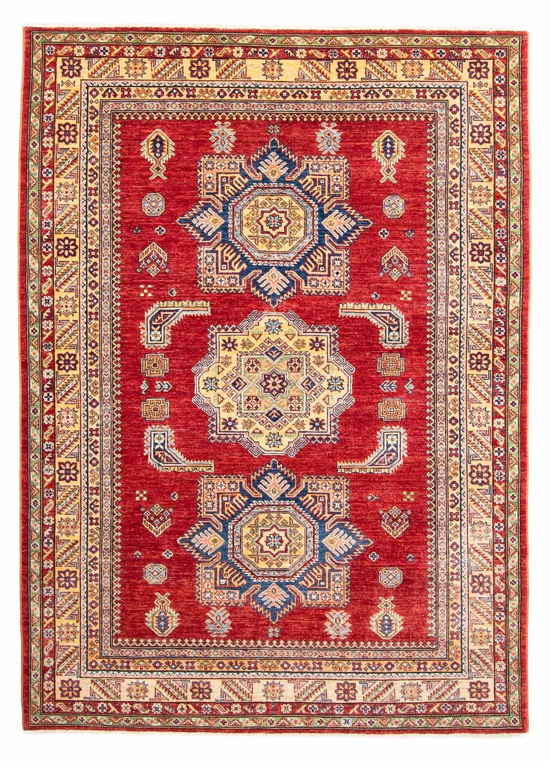 Tapete Ziegler - Kazak - 237 x 177 cm - vermelho escuro