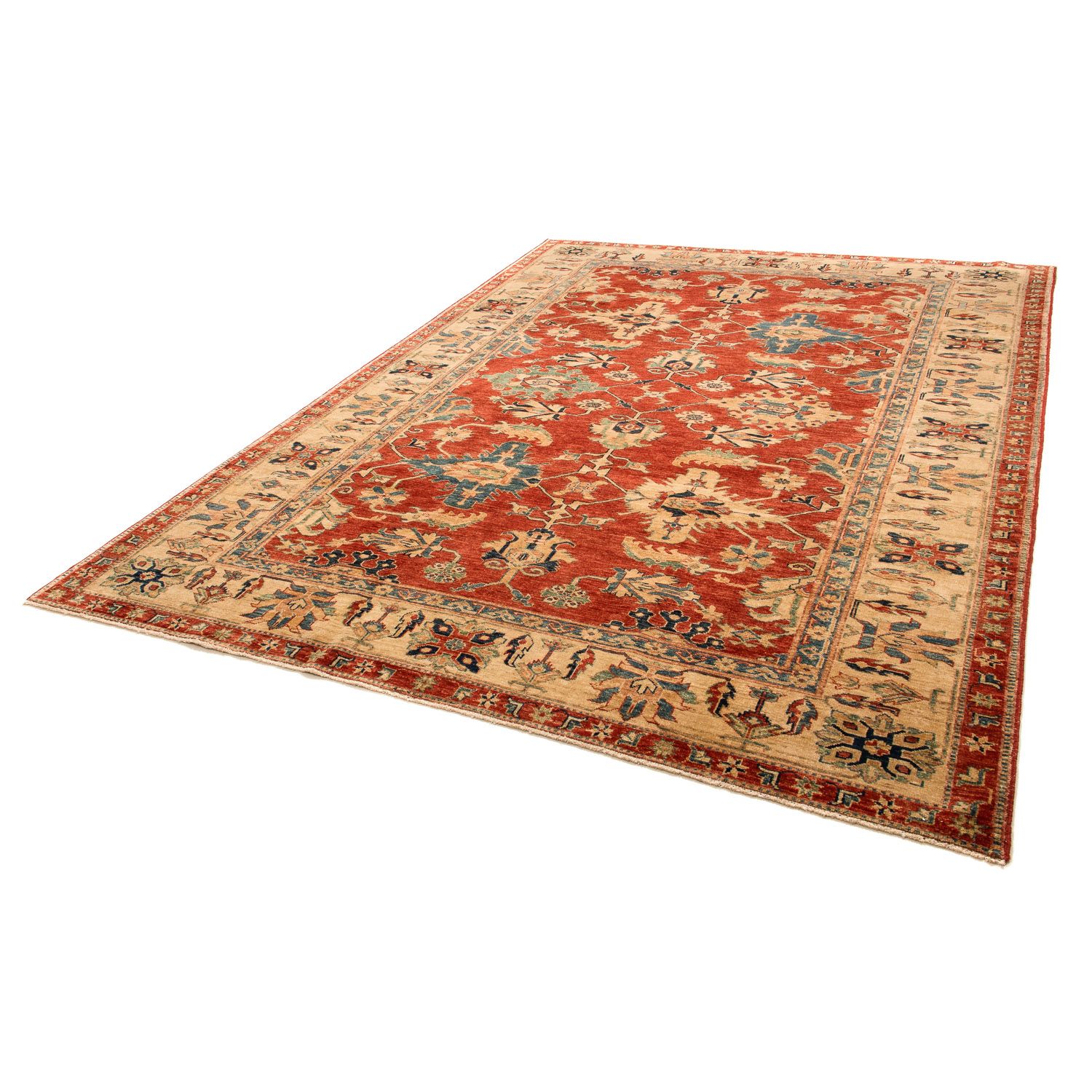 Tapis Ziegler - Kazak - 290 x 205 cm - rouge foncé