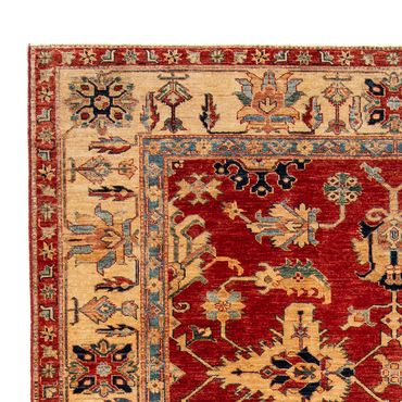 Tapis Ziegler - Kazak - 290 x 205 cm - rouge foncé