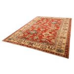 Tapis Ziegler - Kazak - 290 x 205 cm - rouge foncé