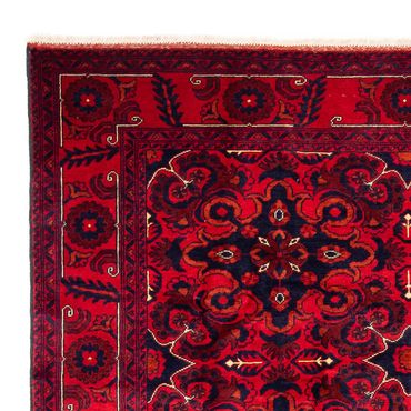 Afghan Rug - Kunduz - 282 x 200 cm - dark red