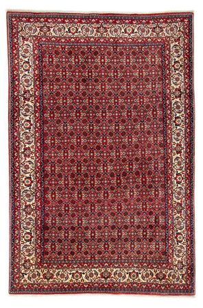 Alfombra persa - Bidjar - 251 x 175 cm - rojo