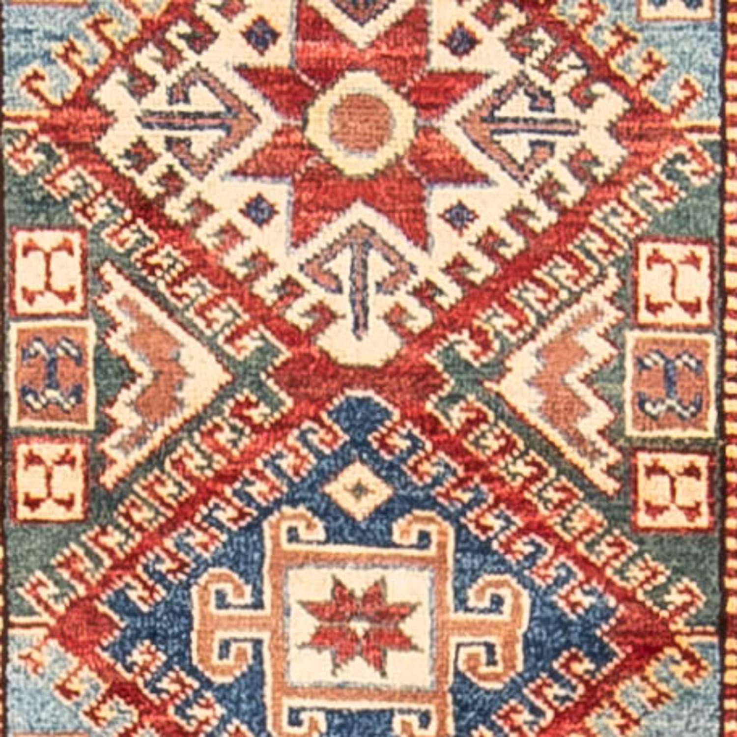 Alfombra de pasillo Alfombra Ziegler - Kazak - 310 x 74 cm - multicolor