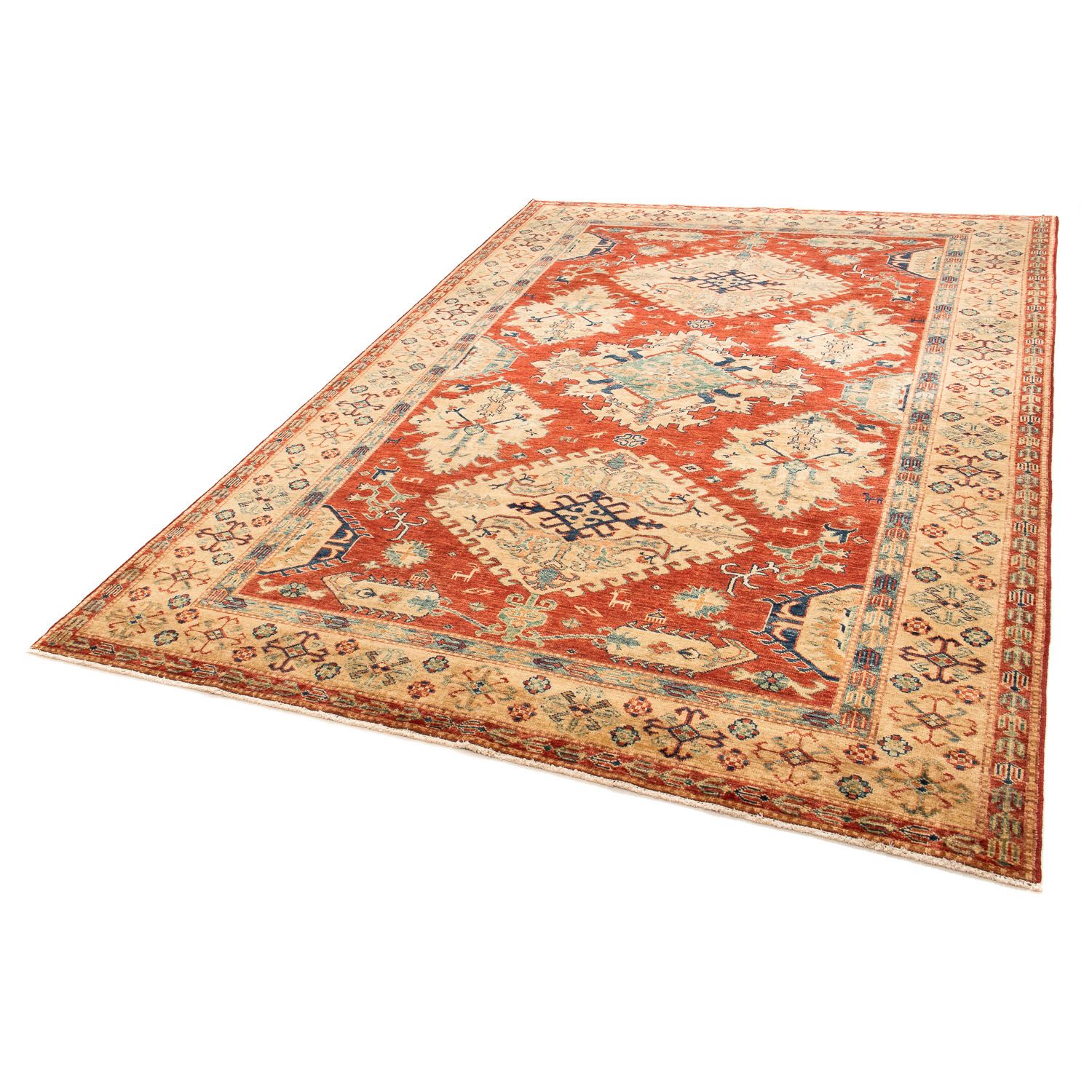 Ziegler Rug - Kazak - 247 x 172 cm - dark red