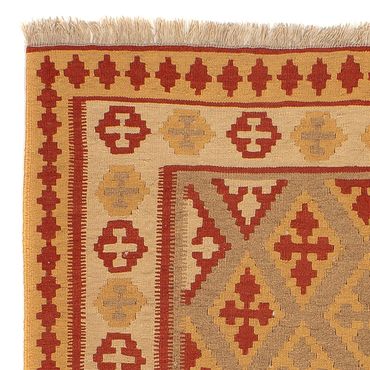 Kelim Rug - Oriental - 198 x 146 cm - light brown