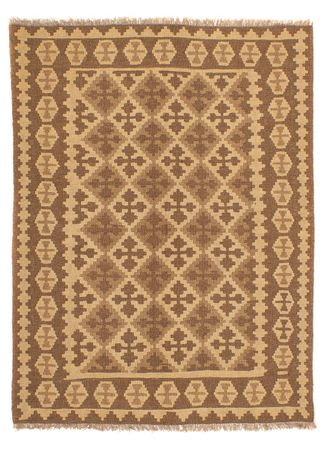 Kelim Rug - Oriental - 189 x 145 cm - light brown