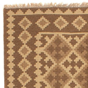 Tapis Kelim - Oriental - 192 x 145 cm - marron clair