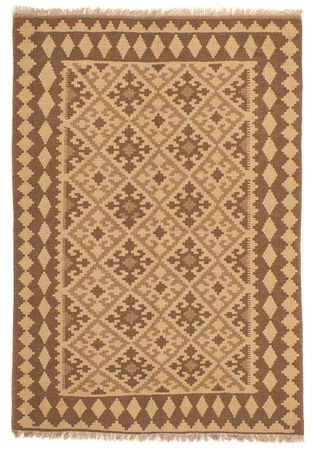 Tapis Kelim - Oriental - 210 x 155 cm - marron clair