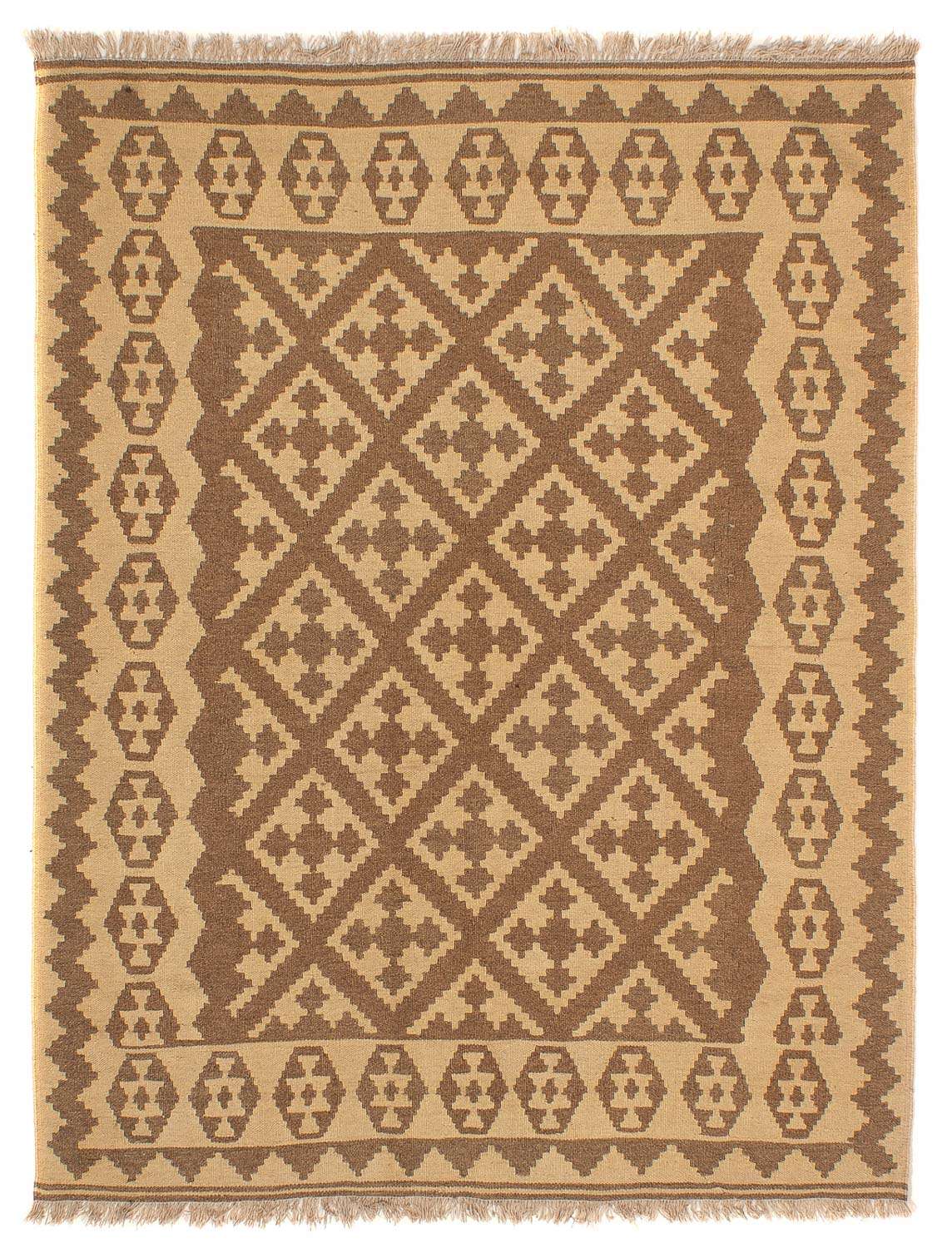 Kelim Rug - Oriental - 212 x 163 cm - light brown