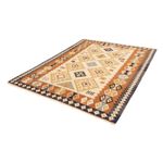 Tapis Kelim - Oriental - 208 x 160 cm - marron